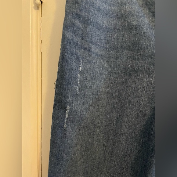 Banana Republic High Rise Straight Blue Jean Size 31/12 - Picture 8 of 15